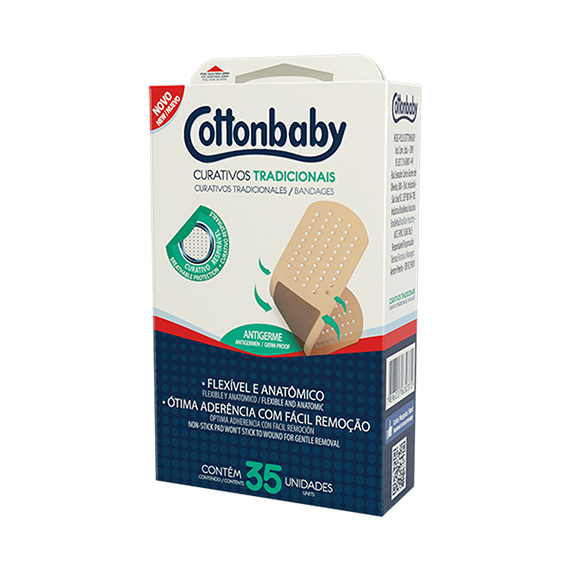 CURATIVO COTTONBABY TRADIC C/35UN