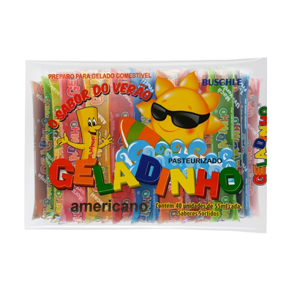 GELADINHO AMERICANO 06X40UN  55ML