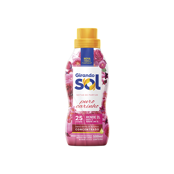 AMAC CONC GIRANDO SOL ROSA PURO CARINHO 500ML