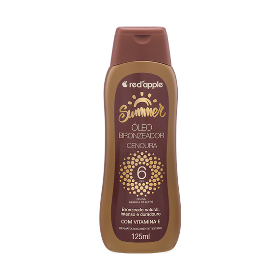 BRZ OLEO BRONZ RED APPLE FPS6 125ML CENOURA