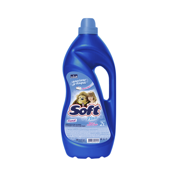 AMACIANTE SOFT AZUL FLORAL 06X2L