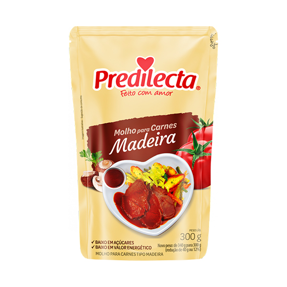 MOLHO MADEIRA PREDILECTA SACHE 300G
