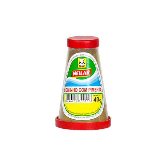 CONDIMENTO COMINHO C/PIMENTA PO NEILAR 40G