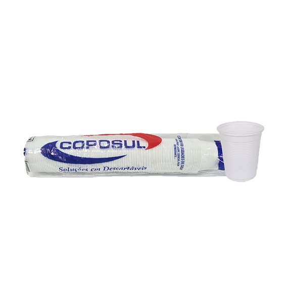 COPO DESC. COPOSUL 300ML BRANCO C/100UN