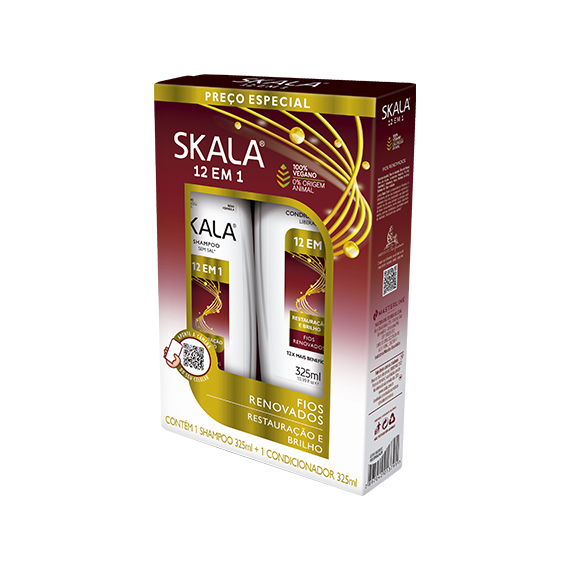KIT SH + COND SKALA 325ML 12 EM 1