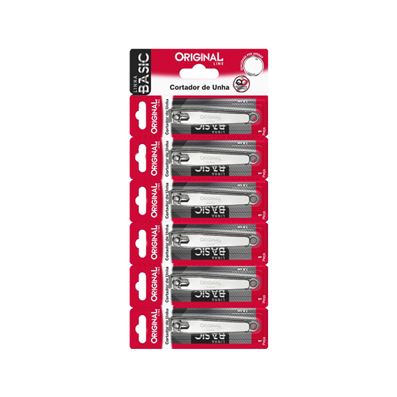 CORTADOR UNHA ORIGINAL LINE GRAND CART 6UN SL0719