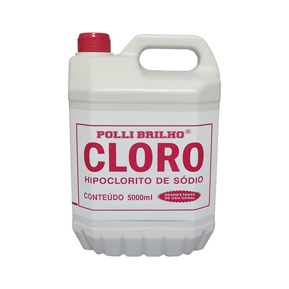 CLORO PURO POLLI BRILHO 03X05L
