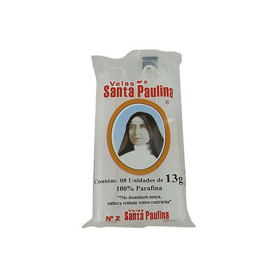 VELAS SANTA PAULINA N.2 C/8UN DE 13G