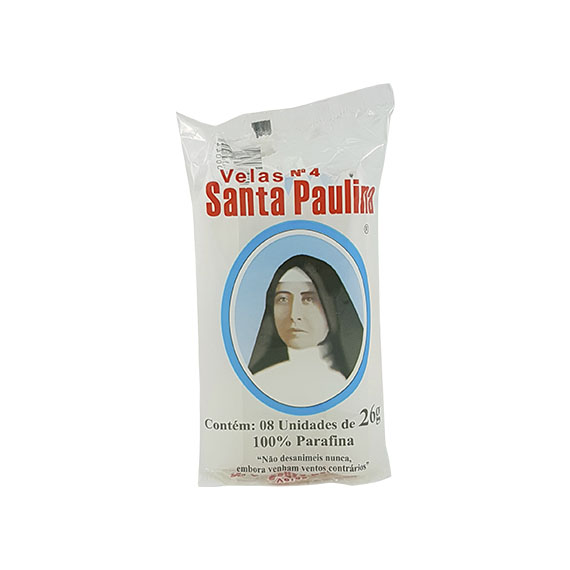 VELAS SANTA PAULINA N.4 C/8UN DE 26G
