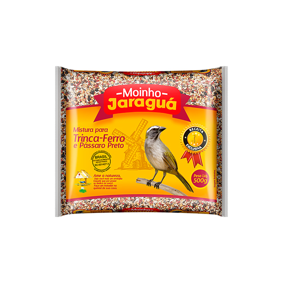 RACAO PASSARO MIST. TRINCA M. JARAGUA 500G