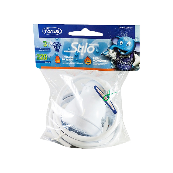 DUCHA STILO 3T 5400W 220V BRANCA