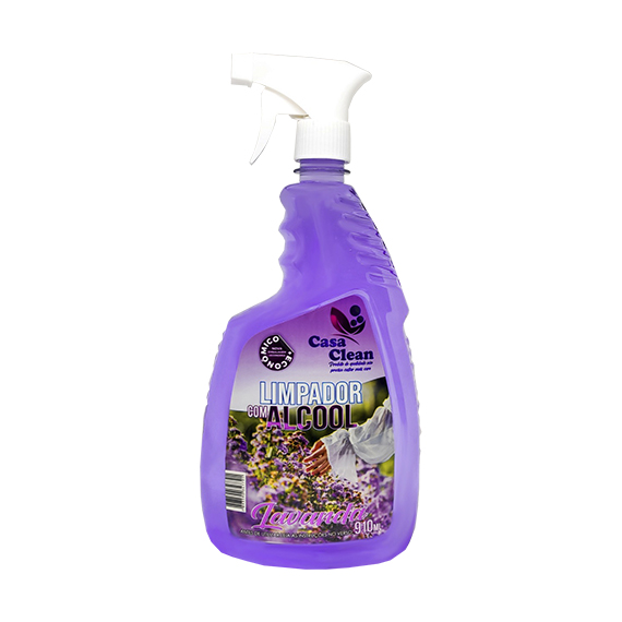 LIMP C/ALC PERF CASA CLEAN GAT 910ML LAVANDA
