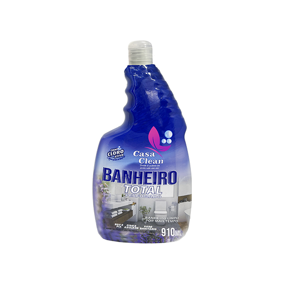 LIMPA BANHEIRO TOTAL CASA C CLORO REFIL 910ML