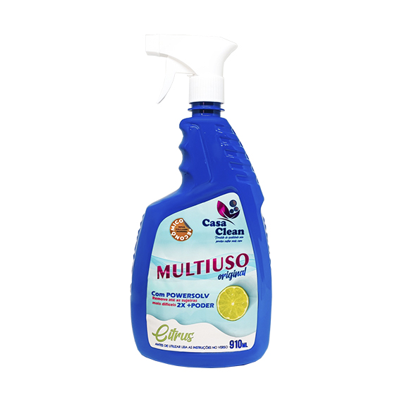 MULTIUSO CASA CLEAN GATILHO 910ML CITRUS