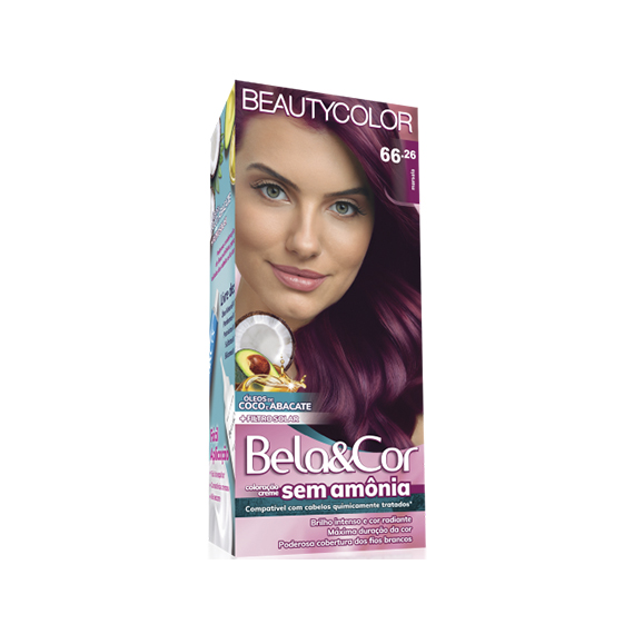 TINT BELA COR S/AMONIA 66.26 MARSALA