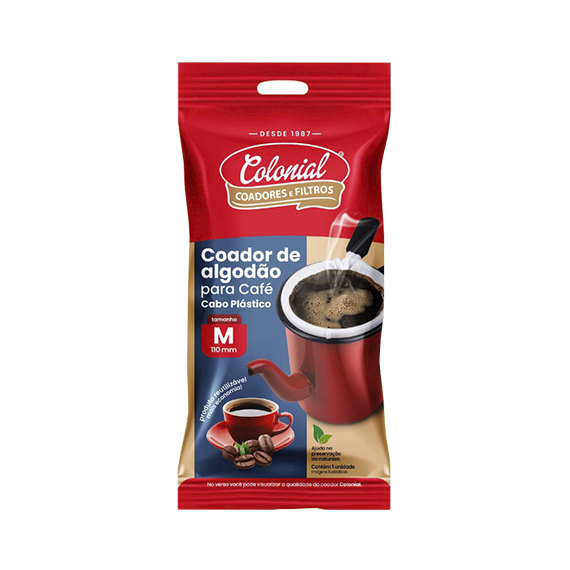COADOR CAFE PANO PLASTICO COLONIAL M C/12UN