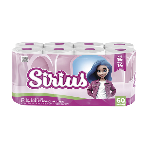 PAPEL H. F. SIMPLES SIRIUS NEU. 04X16 60M
