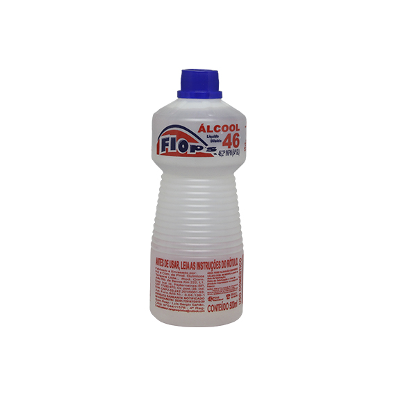 ALCOOL FLOPS 46 INPN 01X500ML NEUTRO
