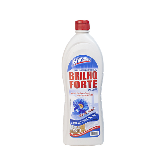 CERA BRILHO FORTE BRILHOLAC INCOLOR 750ML